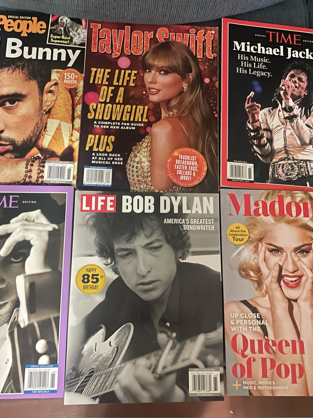 Celebrity music Magazine lot